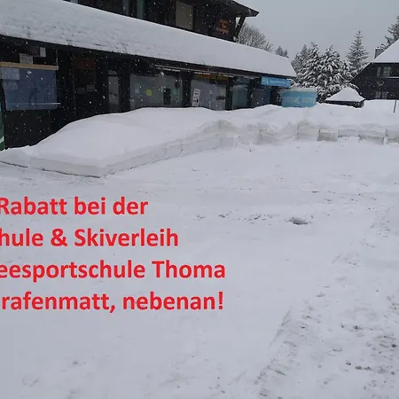 Ferienwohnung Auf 1233m Am Feldberg Nur 20m Zur Skilift/-piste, Wanderwegen Und Bus